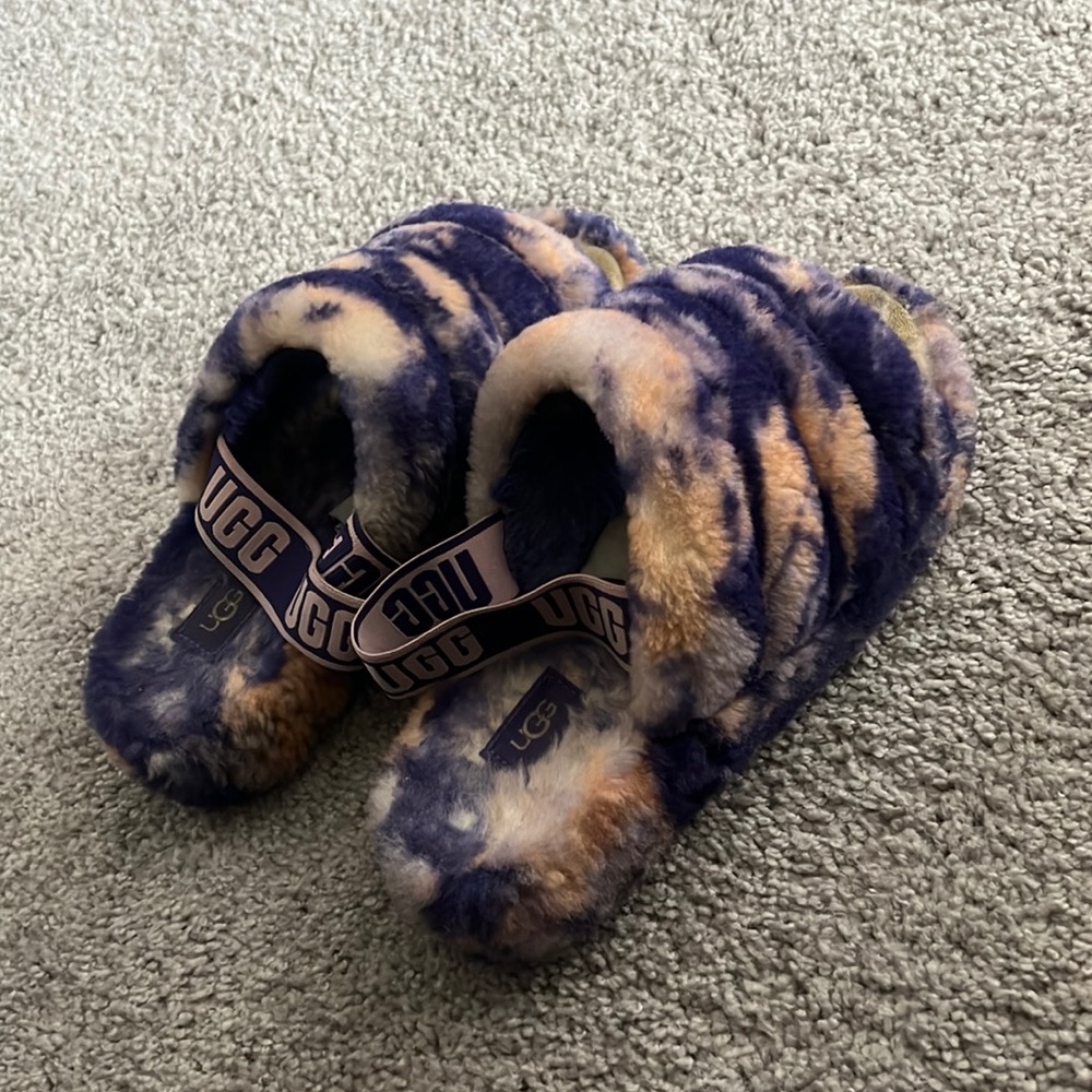 Ugg tie dye slippers